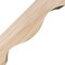 Ekena Millwork 5 1/2"W x 6"D x 6"H Funston Smooth Knee Brace, Douglas Fir BRC06X06X06FST00SDF - alternate 2